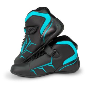 Preview: Kartschuhe ROME 2.0 | schwarz-blau | Gr. 45